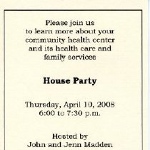 Bavicchi Ephemera Collection, March - April, 2008.